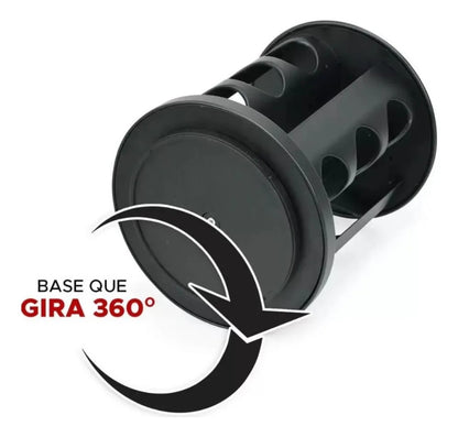 SpinRack 360 – Organizador Giratorio de Especias